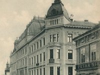 Ilica 1903. godine. Palača Prve hrvatske štedionice